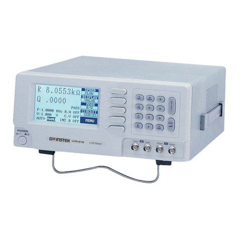 Instek Digital LCR-819 user manual Instek Digital LCR-819 user manual