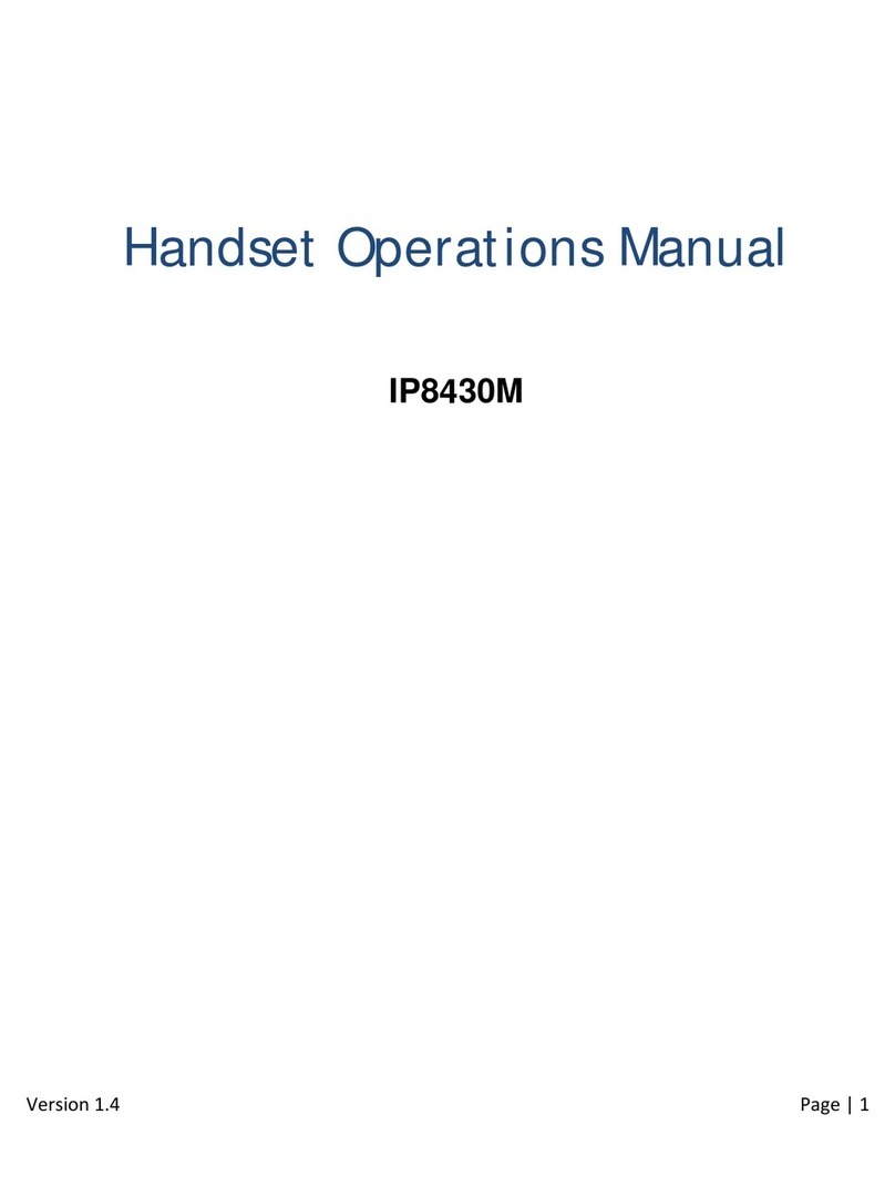 SHORE TEL IP8430M User manual