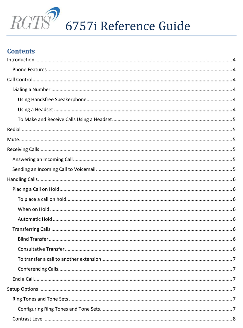 Avaya AASTRA 6757i User manual