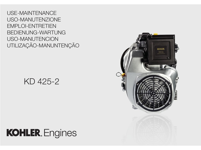 Kohler KD425-2 User manual