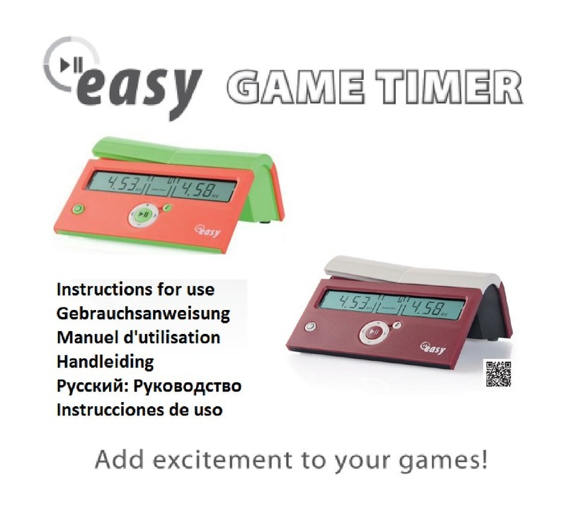 Easy easy gametimer User manual