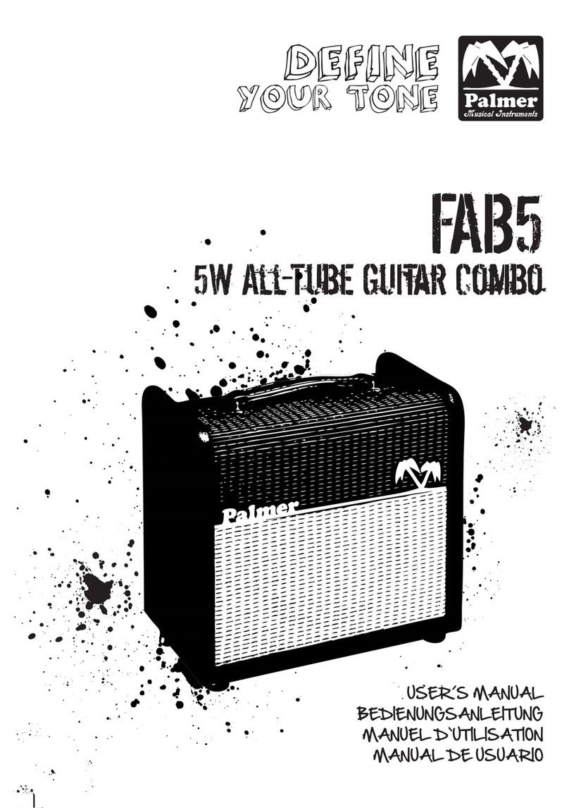 Palmer FAB5 user manual