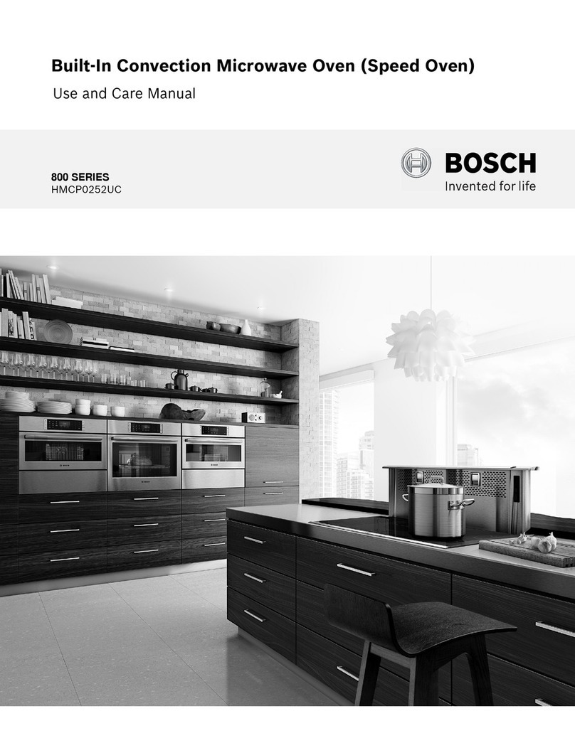Bosch HMCP0252UC User manual