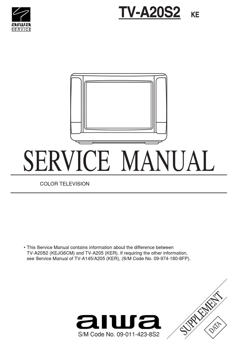 Aiwa TV-A20S2 User manual
