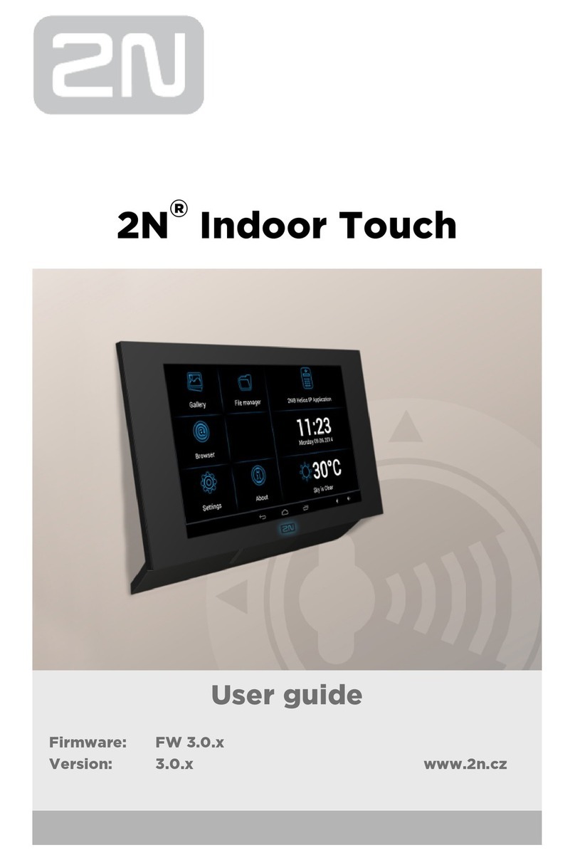 2N Indoor Touch User manual