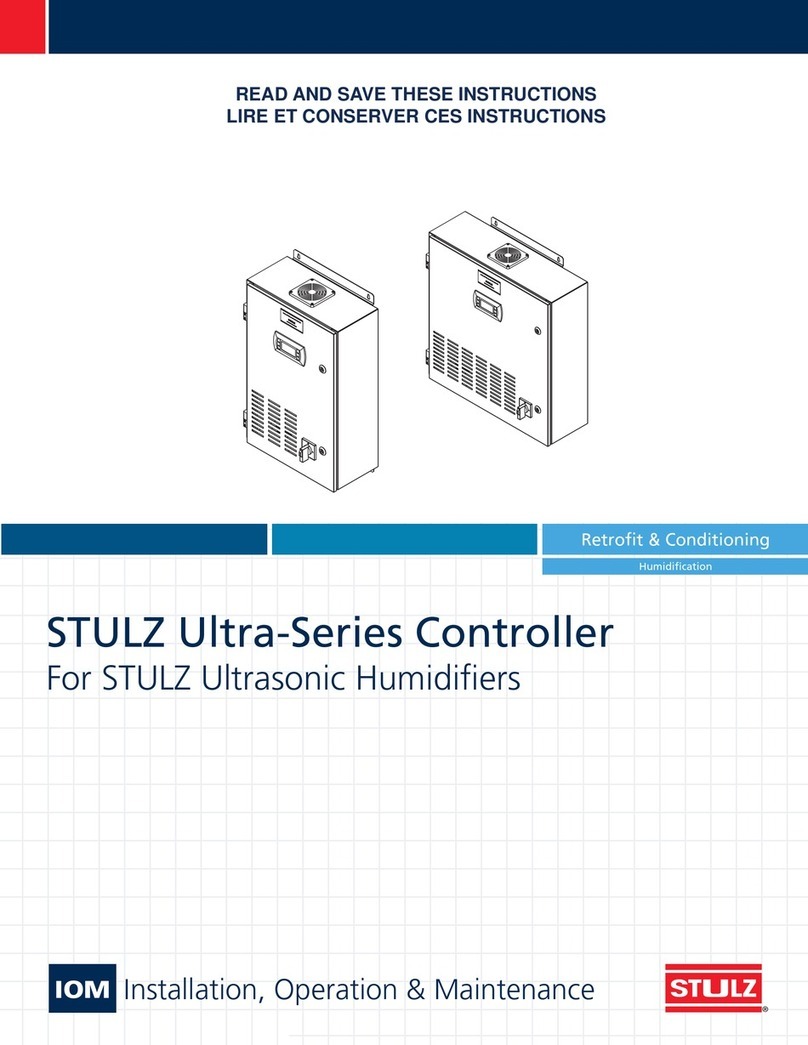 Stulz STULZ Ultra Series Installation operation & maintenance