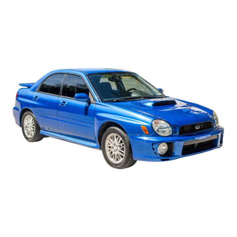 Subaru 2002 Impreza Service manual