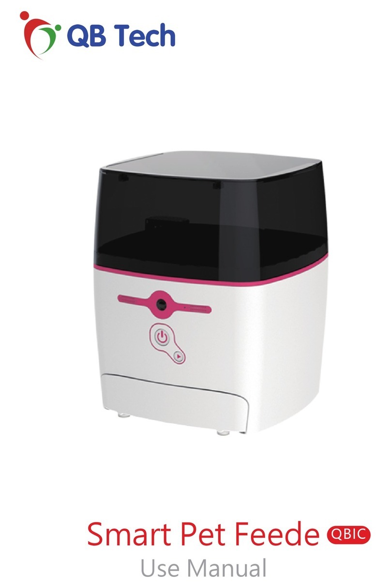 QB Tech Smart Pet Feede Use manual