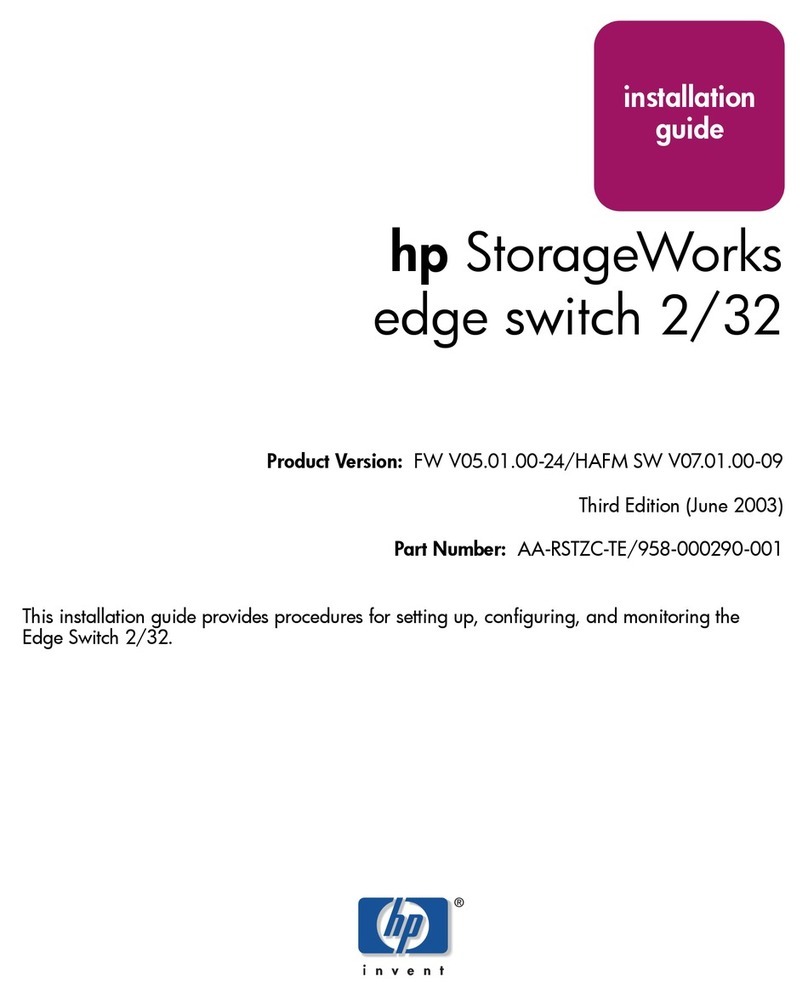 HP storageworks 2/32 User manual
