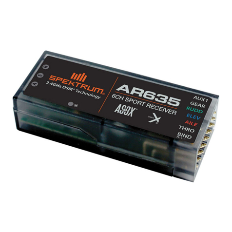 Spektrum AR635 user guide