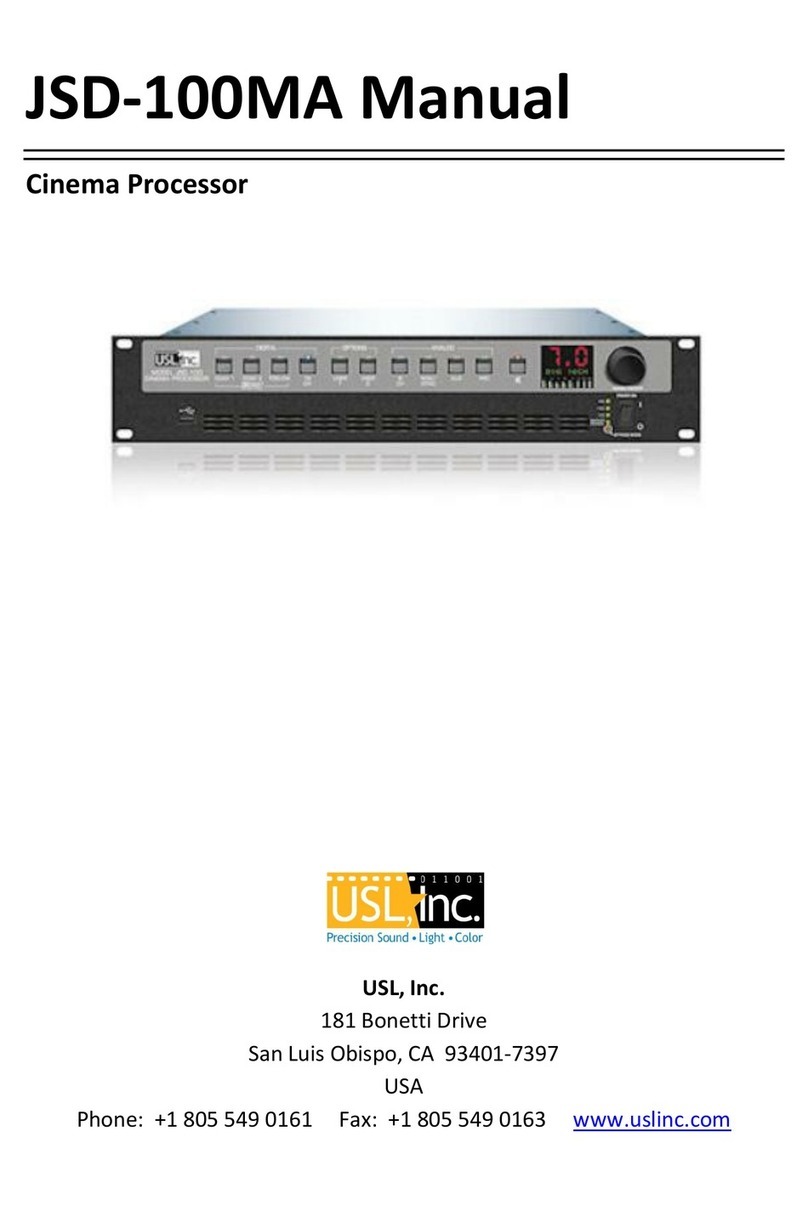 Usl JSD-100MA User manual