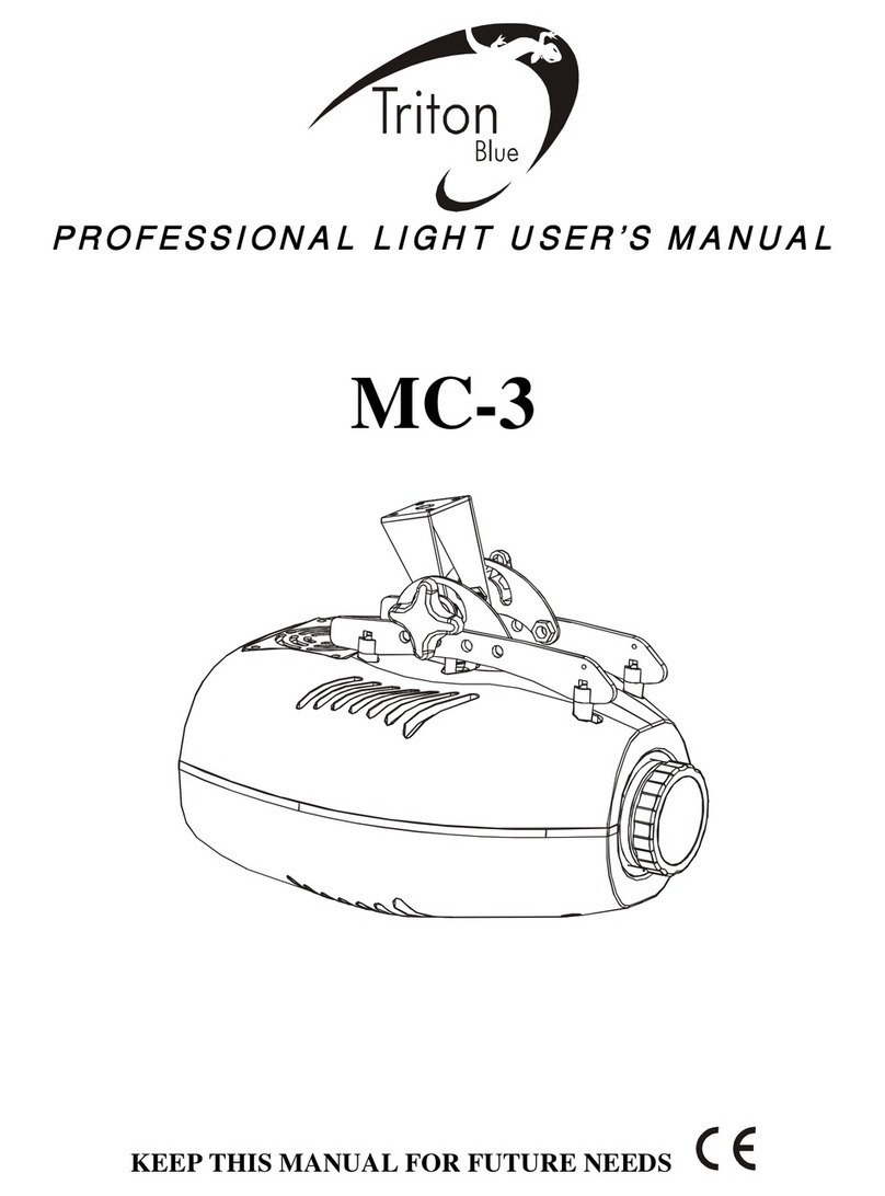 Triton Blue MC-3 user manual