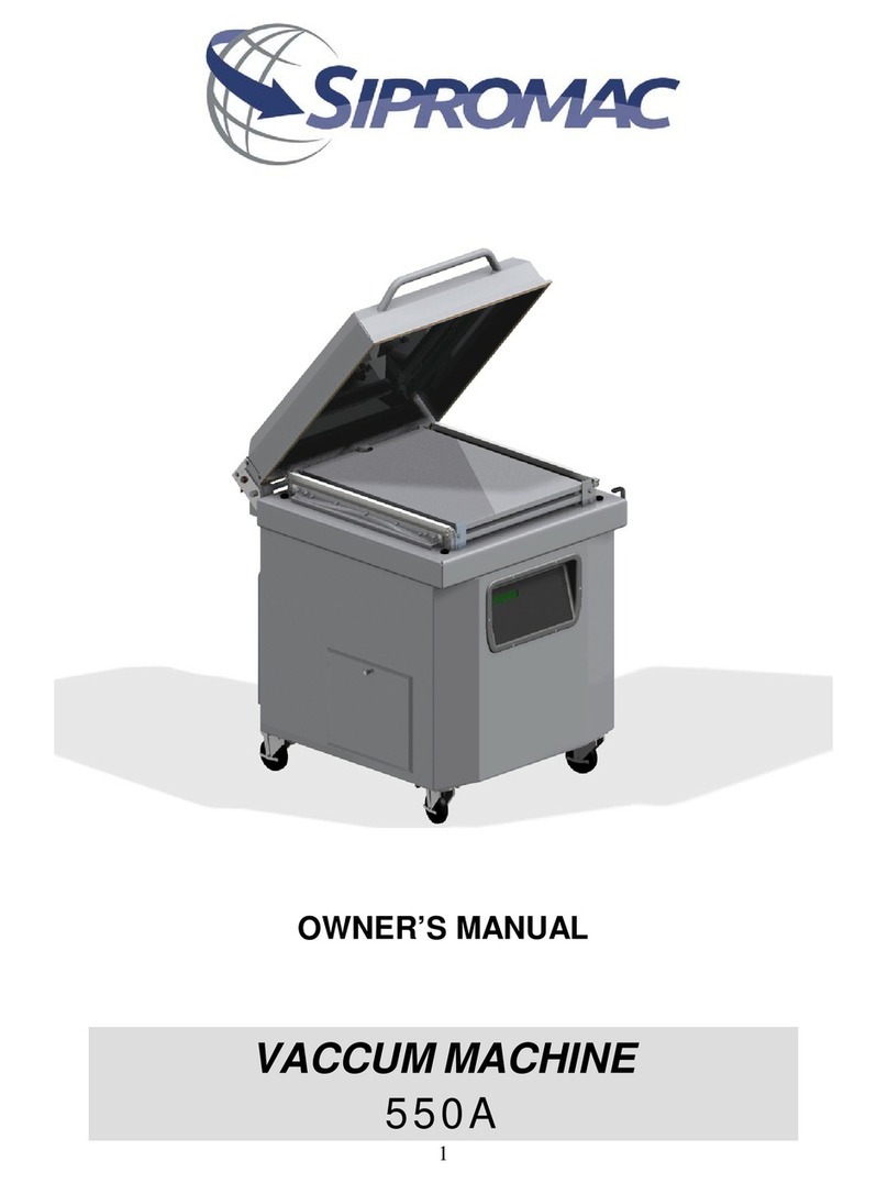 Sipromac 550A owner's manual