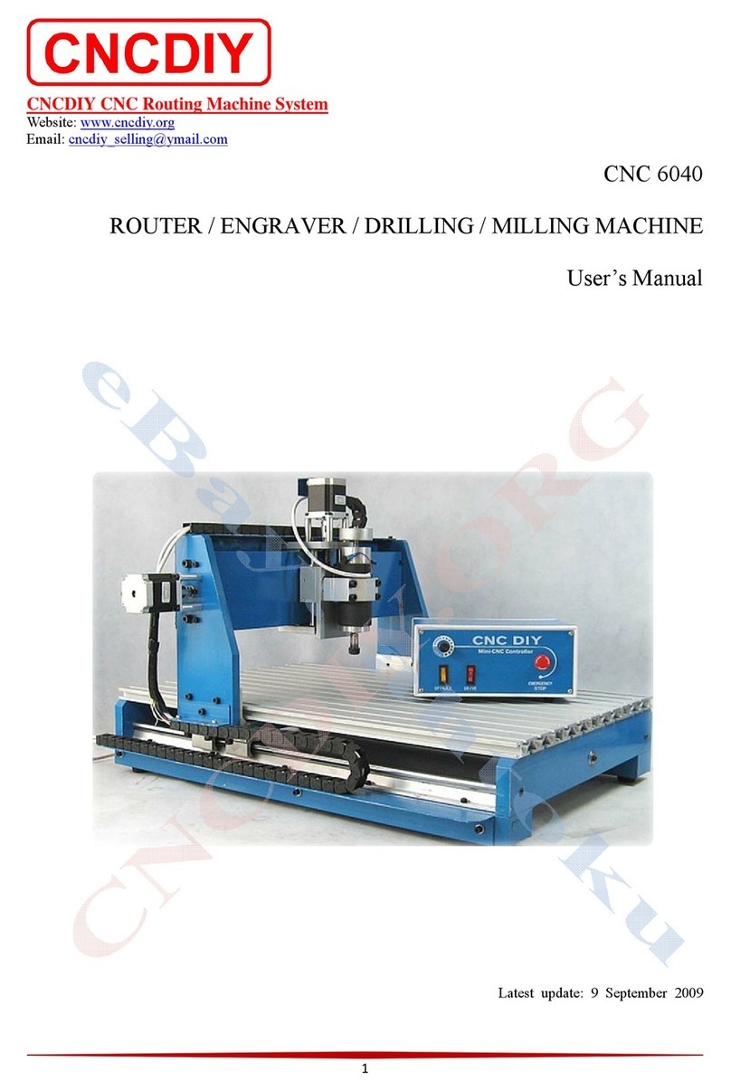 CNCDIY CNC 6040 user manual