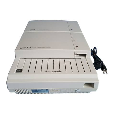 Panasonic KX-TD816 Operating instructions
