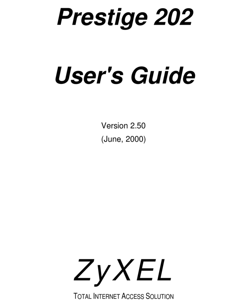 ZyXEL Communications ZyXEL Prestige 202 user guide