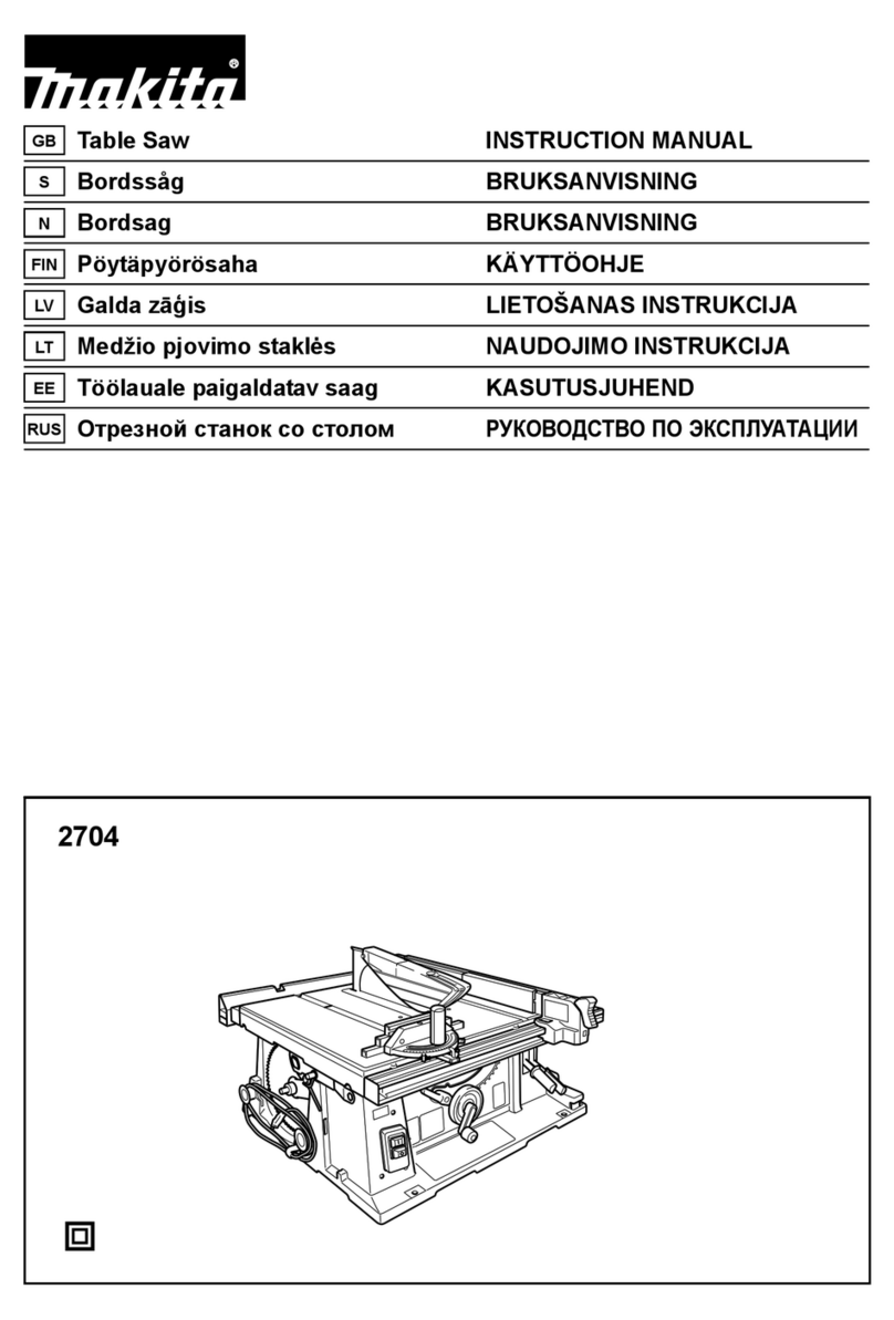 Makita 2704 instruction manual