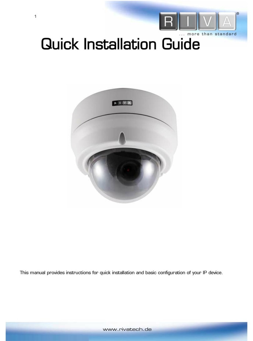Riva RC3502HD-5311 Quick installation guide