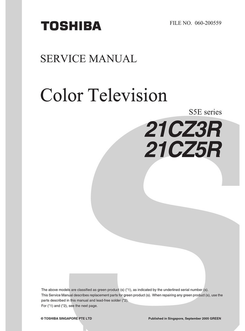 Toshiba 21CZ3R User manual