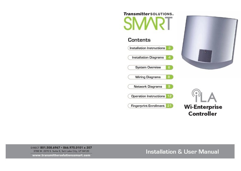 Transmitter Solutions Wi-Enterprise Installation & user manual