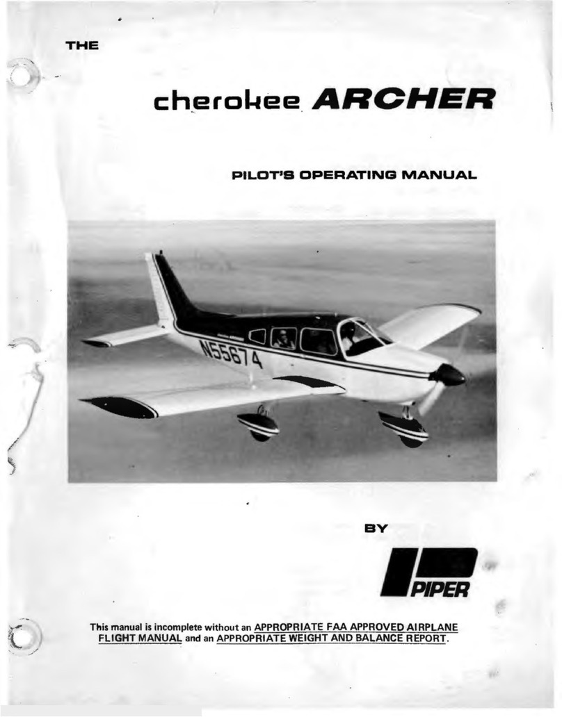 Piper CHEROKEE ARCHER Pilots operating manual