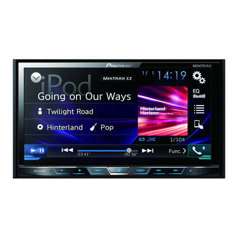 Pioneer AVH-X5850BT owner's manual