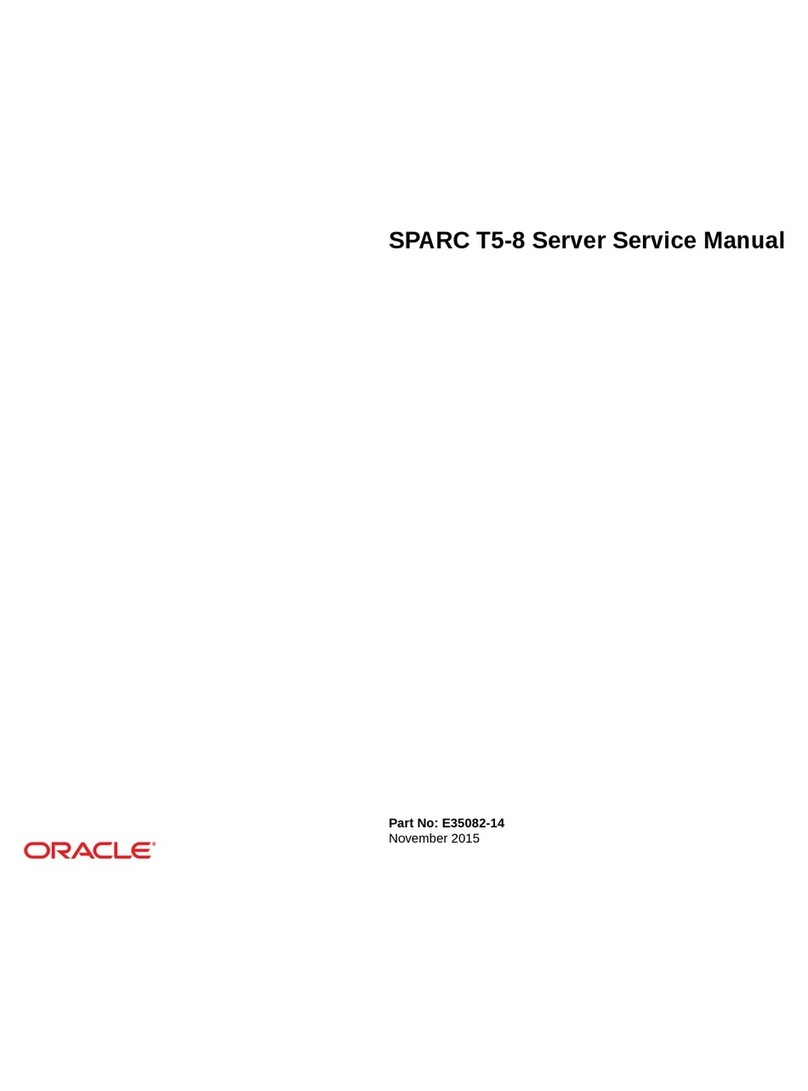 Oracle SPARC T5-8 User manual