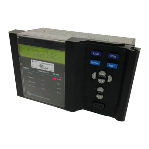 GE Multilin PQM User manual