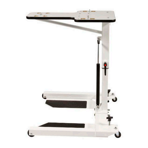 HCIFitness UBE Rehab Table User manual
