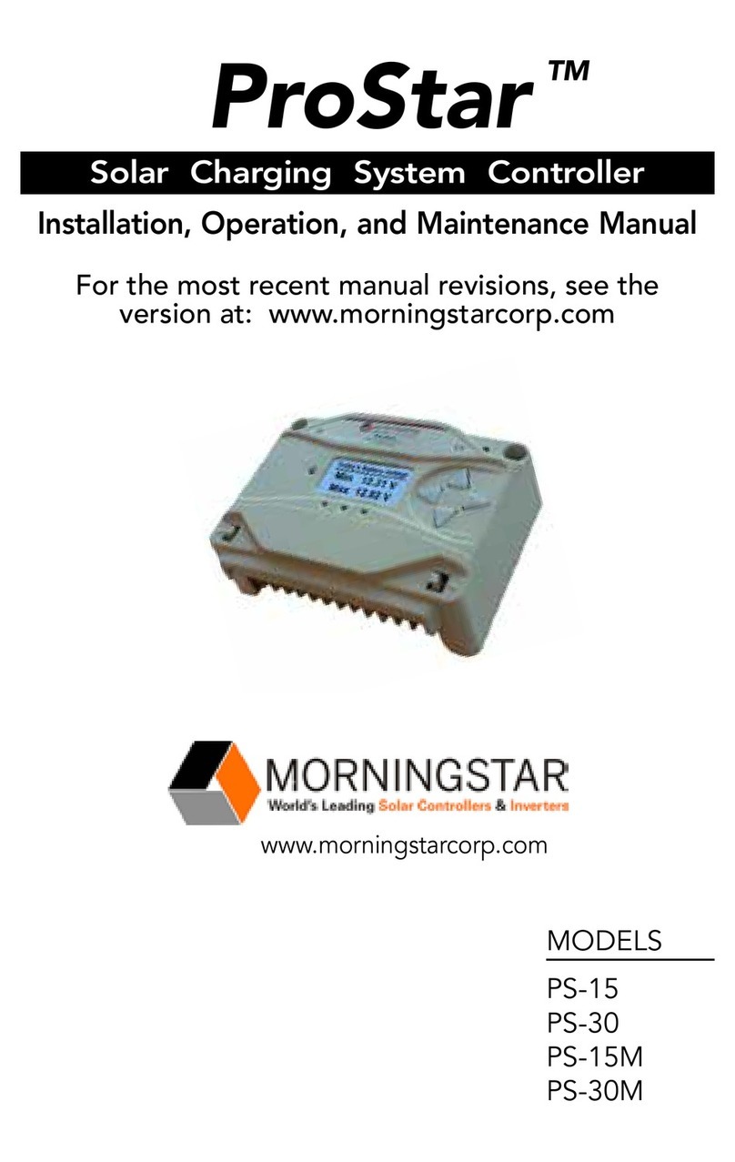 Pro-Star PS-15 Installation, operation and maintenance manual