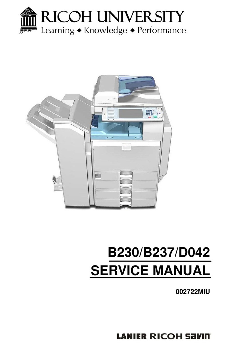 Ricoh B230 User manual
