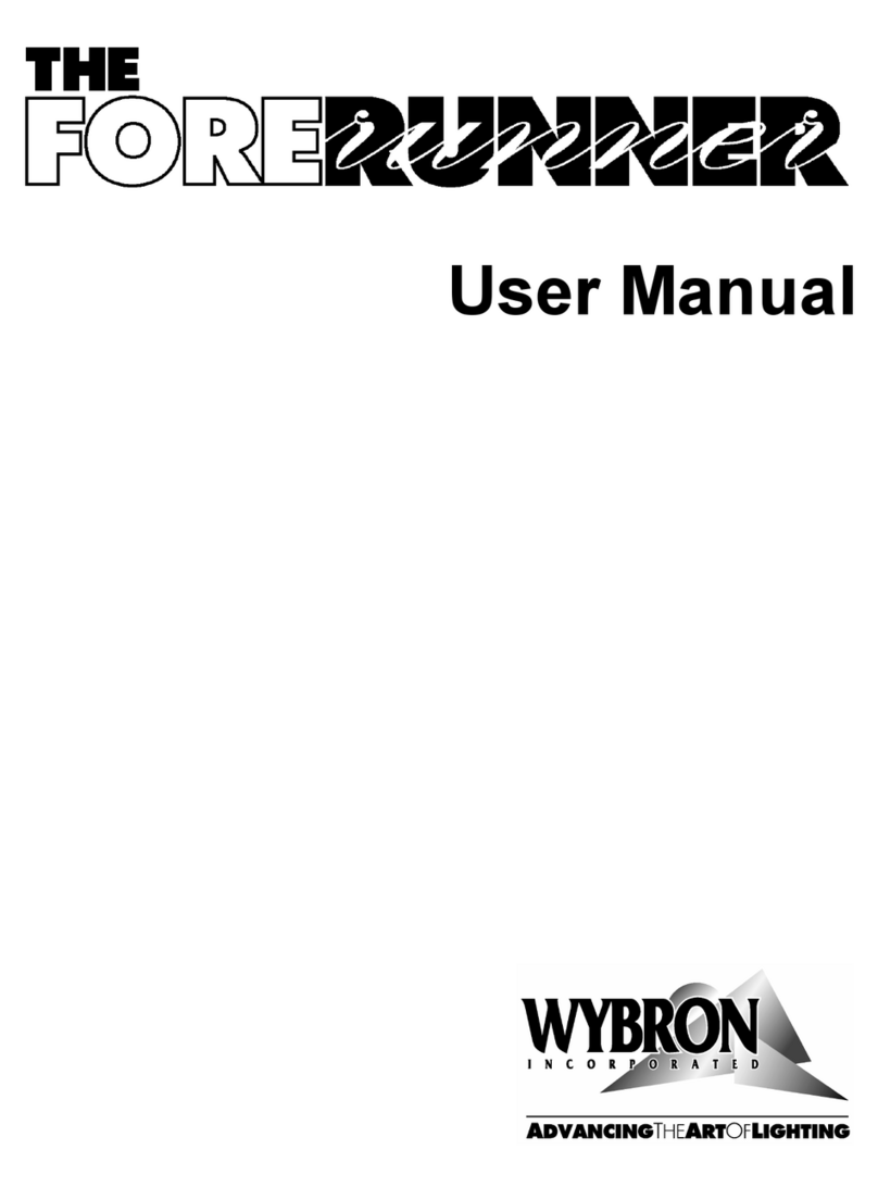 Wybron FORERUNNER 4540 user manual