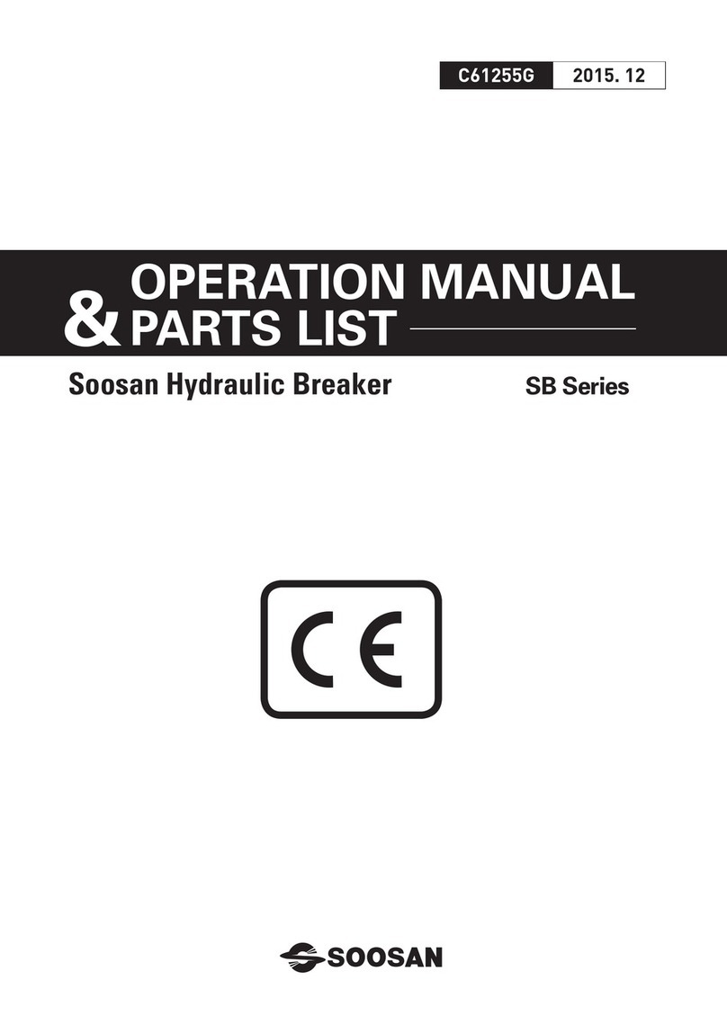 Soosan SB Series User manual