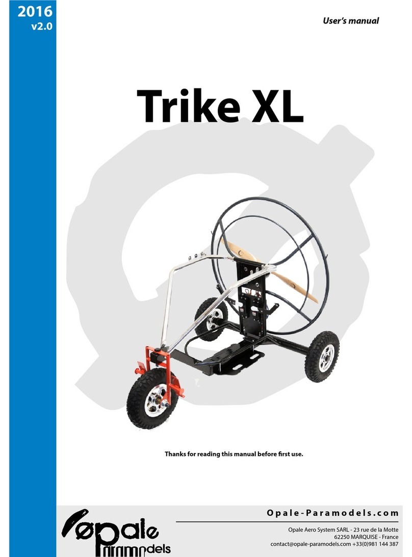 Opale-Parmo Trike XL user manual