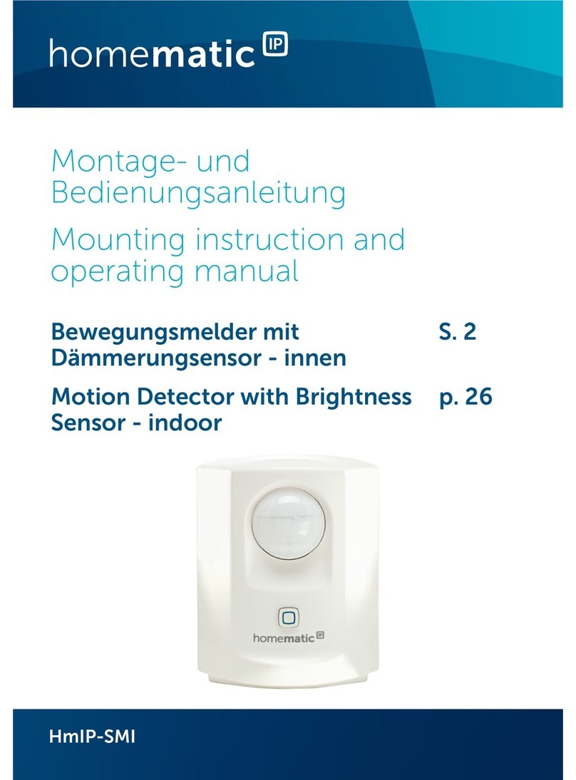 HomeMatic HmIP-SMI User manual