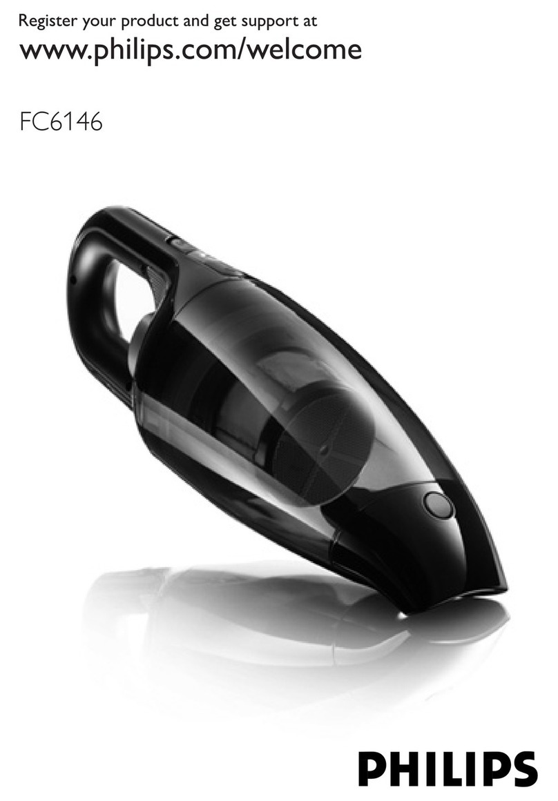 Philips FC6146 User manual Philips FC6146 User manual
