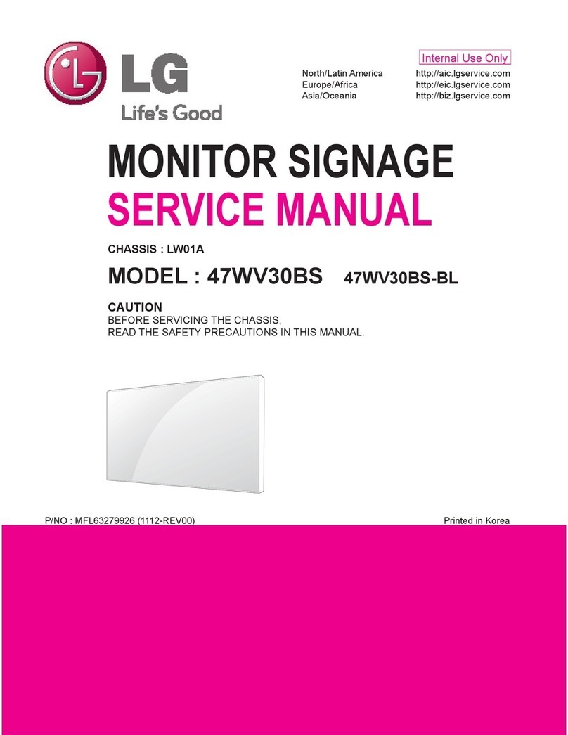 LG 47WV30BS User manual