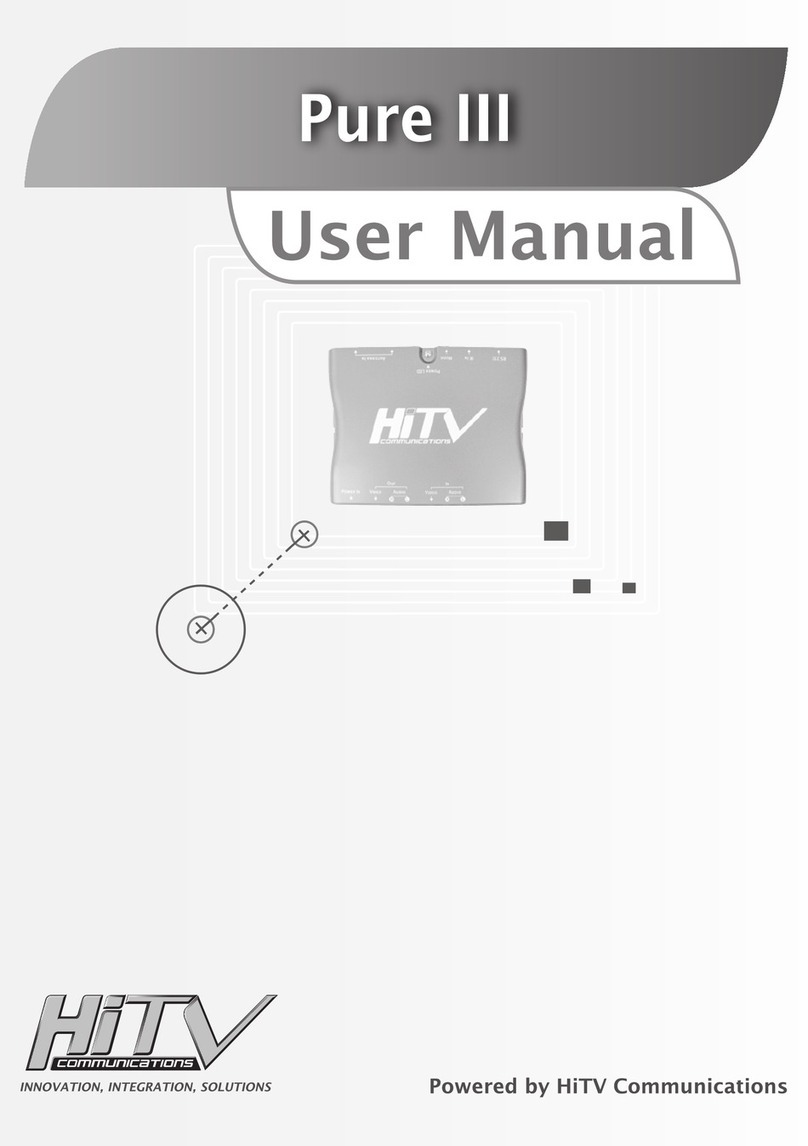 Hi TV Pure III User manual