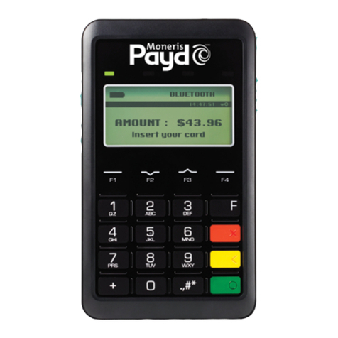 Moneris PAYD PIN User manual Moneris PAYD PIN User manual