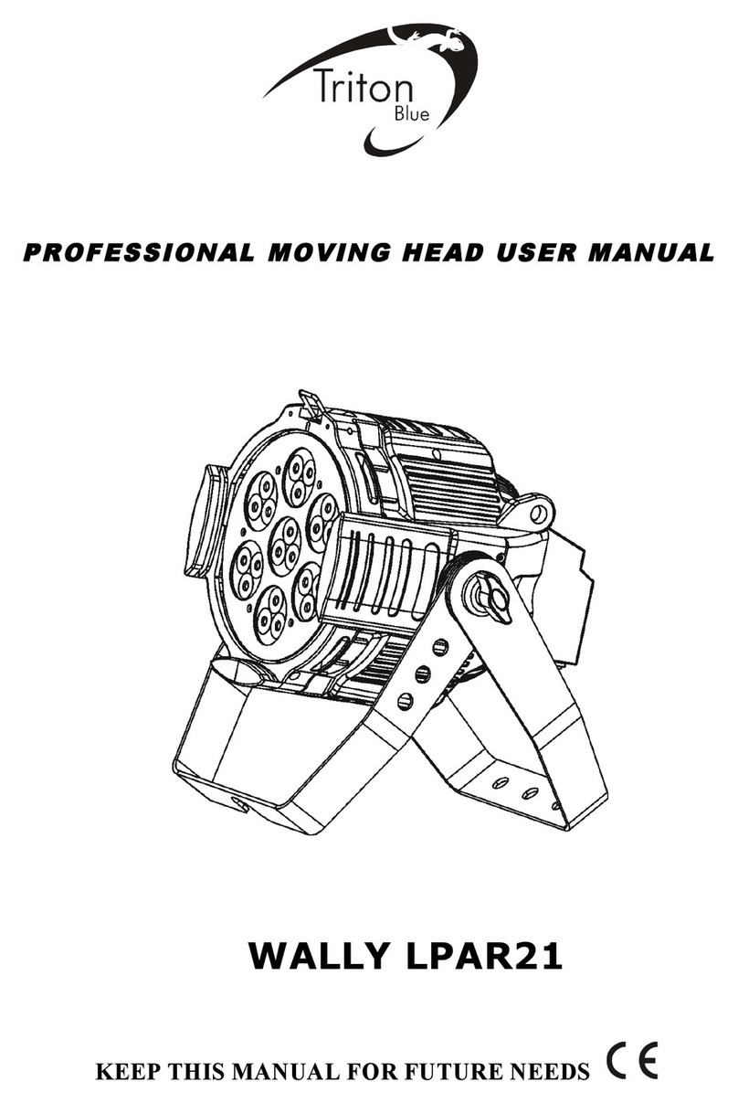 Triton Blue WALLY LPAR21 user manual
