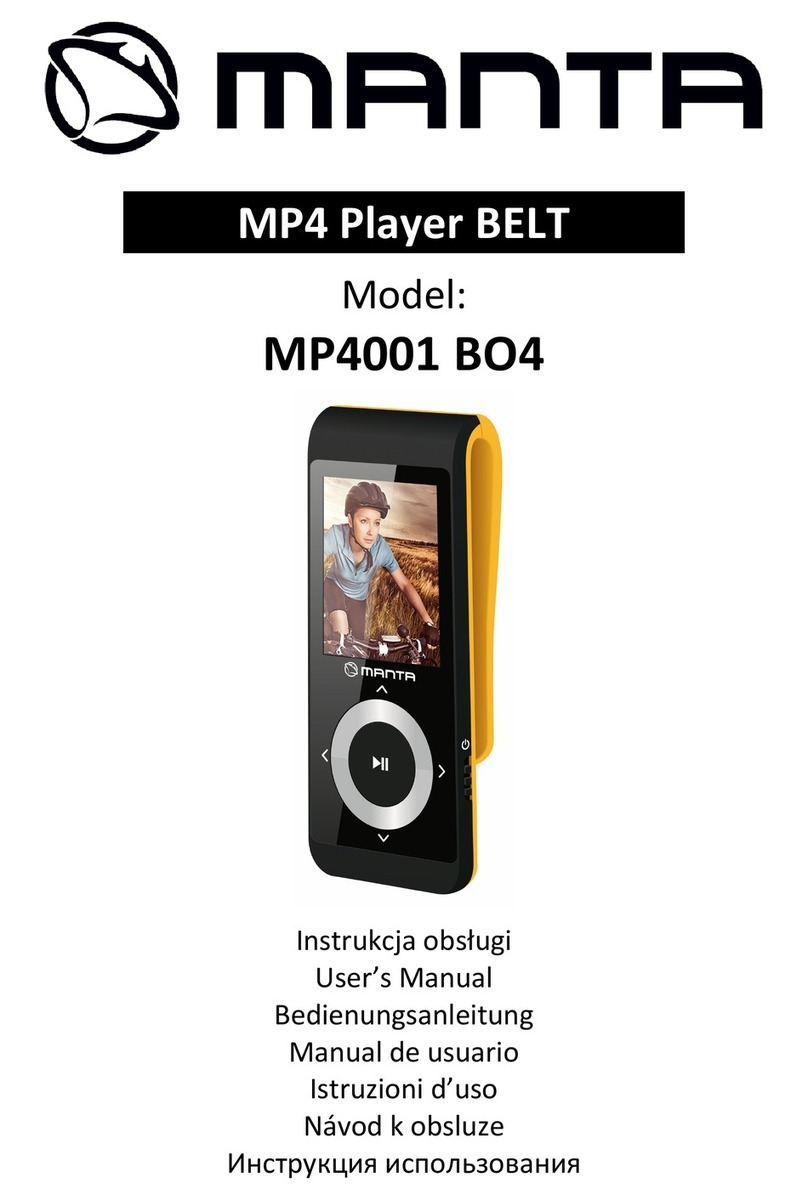Manta MP4001 BO4 user manual