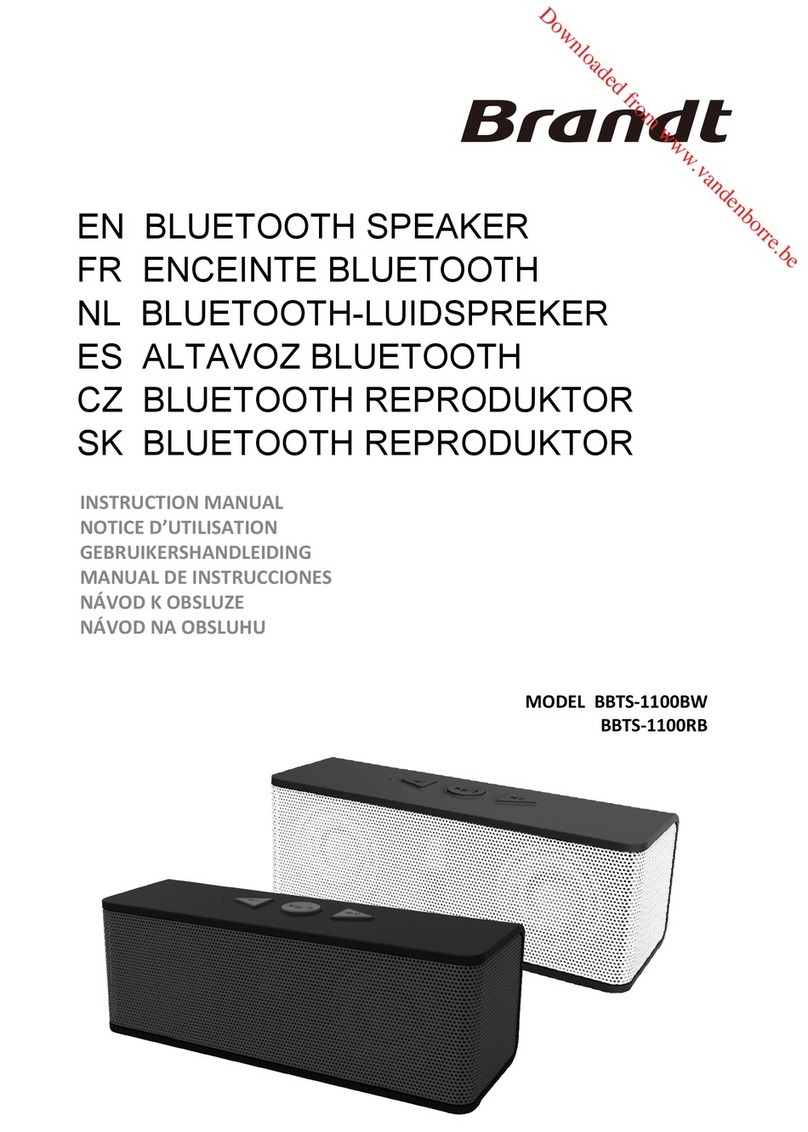 Brandt BBTS-1100BW instruction manual
