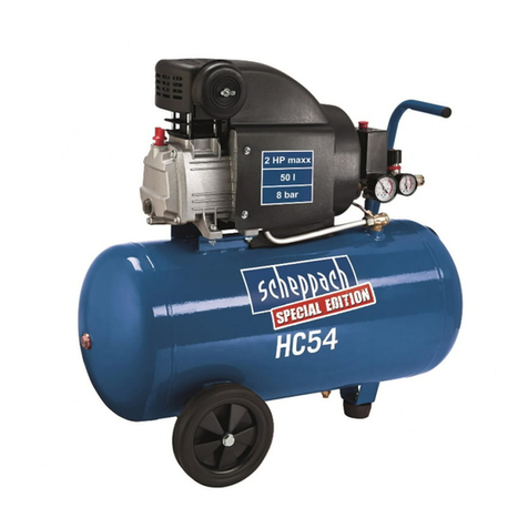 Scheppach HC54 User manual