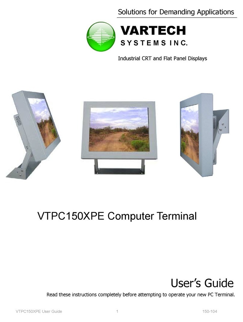 VarTech Systems VTPC150XPE User manual