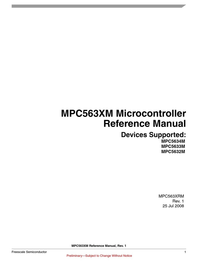Freescale Semiconductor MPC5634M manual Freescale Semiconductor MPC5634M manual