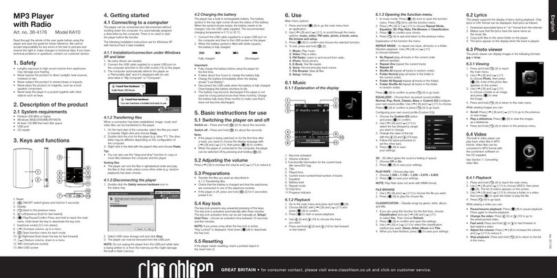 Clas Ohlson KA10 User manual