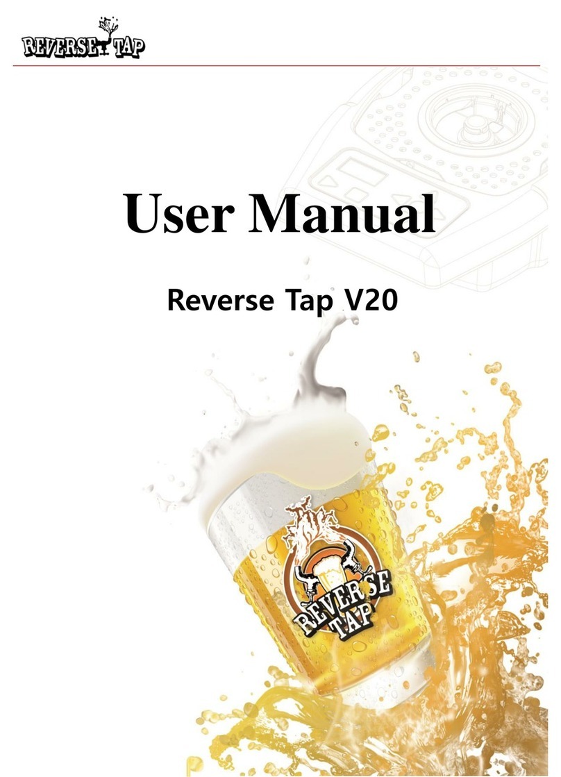 Reverse Tap V20 User manual