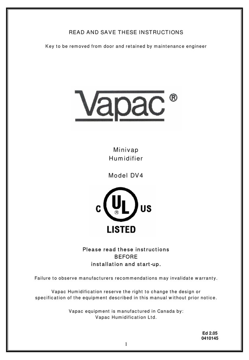Vapac dv4 instructions