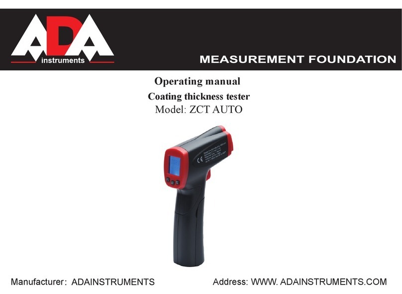 A/DA ZCT AUTO operating manual