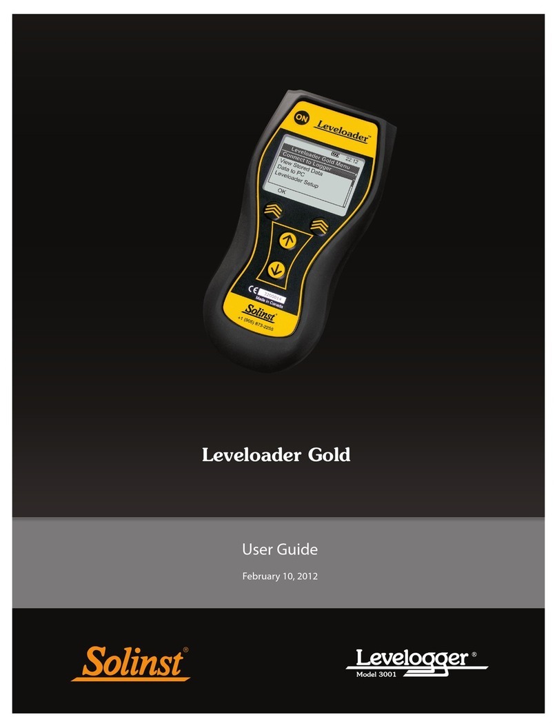 Solinst Levelogger 3001 user guide